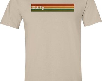 Retro t shirt- 70s tshirt, striped t shirt, cool tshirts, mens gift ideas, 70s clothing, hipster clothing, mens tshirt, uk sellers only
