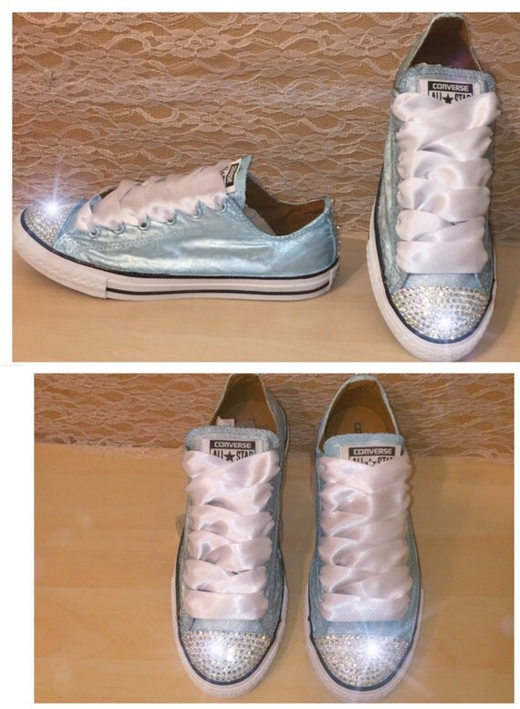 converse vintage white blue tint ice