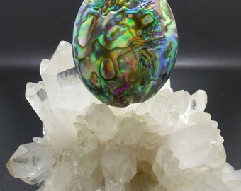 Abalone Free Form Pendant.