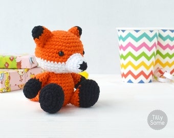Fox Amigurumi Pattern | Fox Crochet Pattern | Crochet Toy Pattern | Crochet Soft Toy | Animal Amigurumi | Fox Amigurumi | PDF Pattern