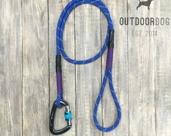 4ft-Royal Blue climbing rope dog leash