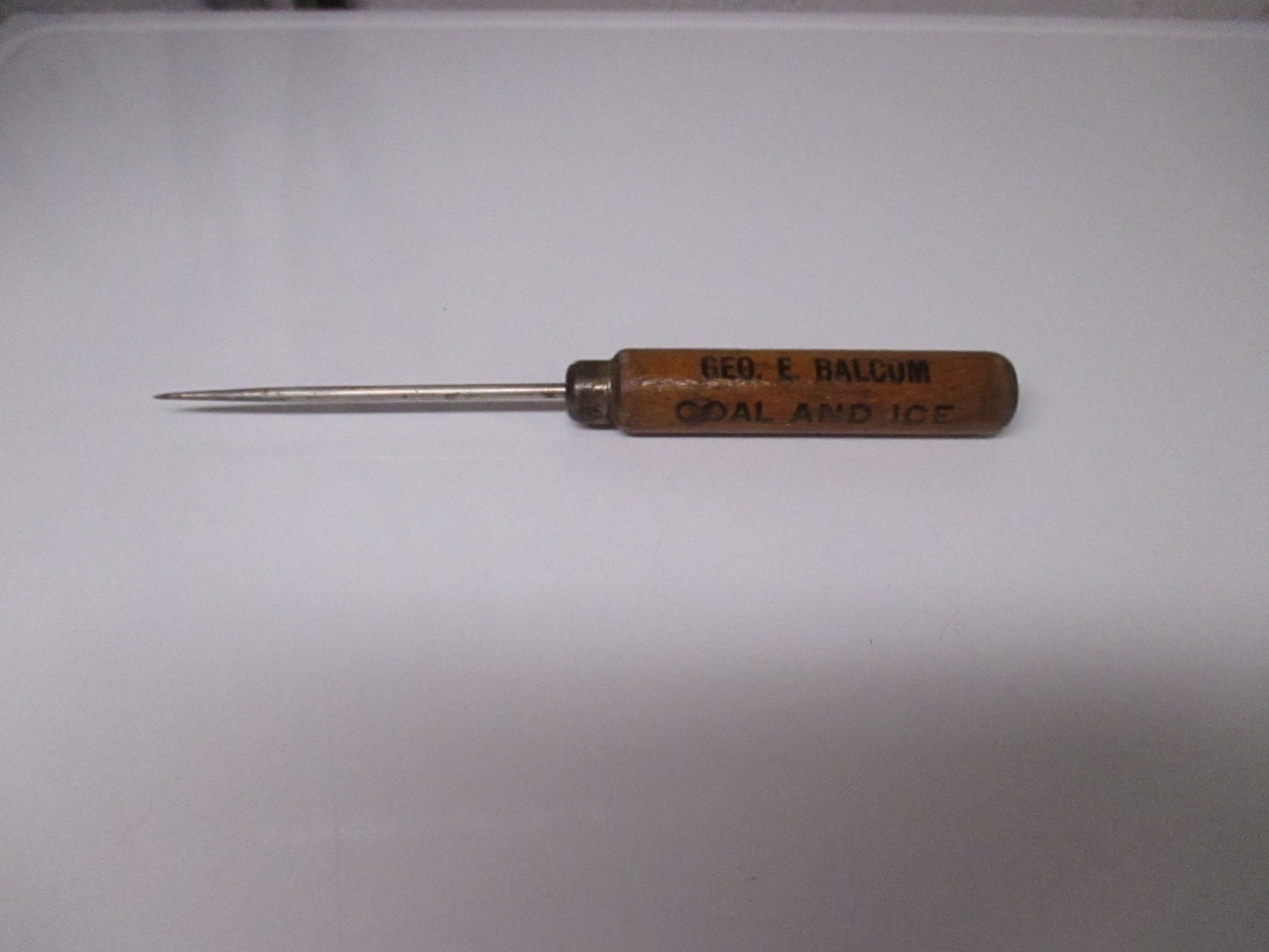 Vintage Ice Pick Antique Ice Pick Geo E. by YourFineHouse