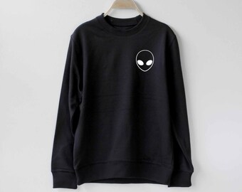Alien Sweatshirt Sweater Ugly Christmas Sweater Unisex
