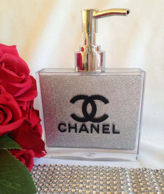 Chanel Inspired Soap Dispenser Chanel Soap Dispenser by Joyeriauk