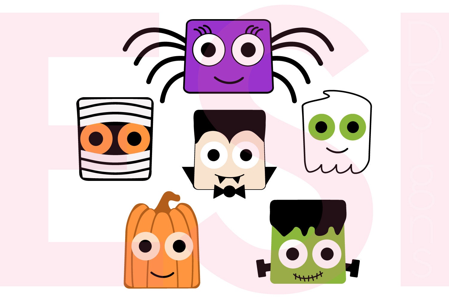 Halloween Design Set Halloween svg files SVG DXF EPS