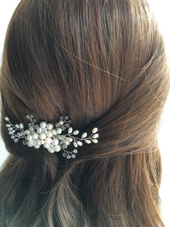 Bridal Hair Comb Pearl Hair Comb Wedding Hair Comb bridal