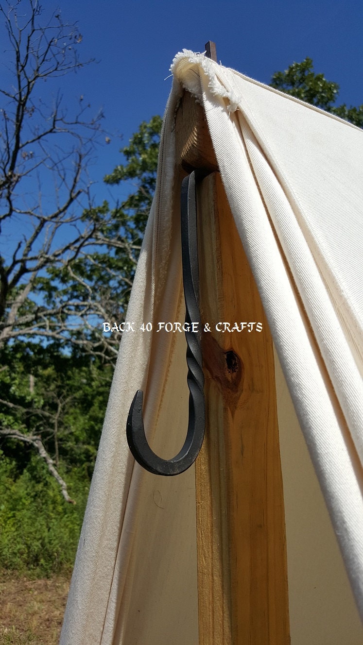 Tent Pole Hooks & 1pcs 2way Lantern Light L& Hanger Tent Pole Post