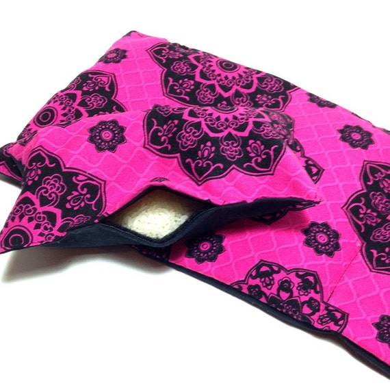 Washable Hot & Cold Rice Heating Pad for essential oil therapy