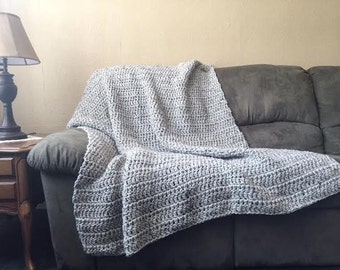 Chunky Crochet Blanket MADE TO ORDER