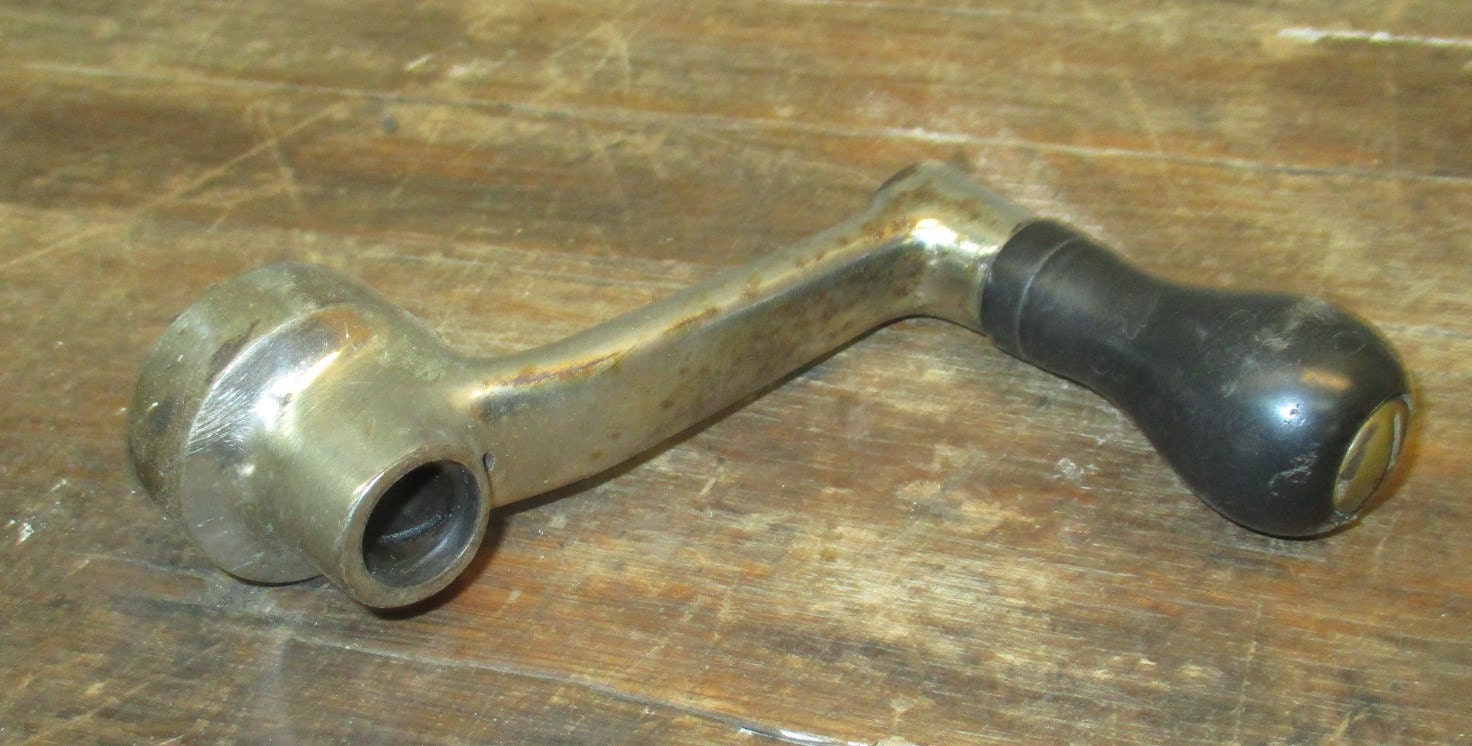 NCR National Cash Register Metal Crank Handle Parts Repair