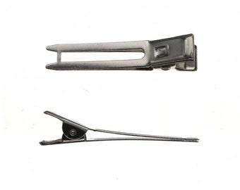 1.75" Double Prong Alligator Clips - 144 Clips
