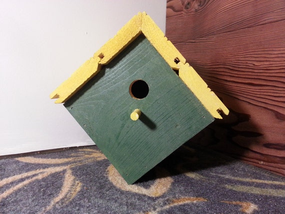 Green Bay Packers Birdhouse woodworking garden