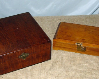 Old Oak Humidor & Wood Cigar Box Great Storage Boxes