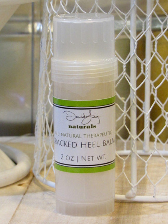 AllNatural Cracked Heel Balm by davidleenaturals on Etsy
