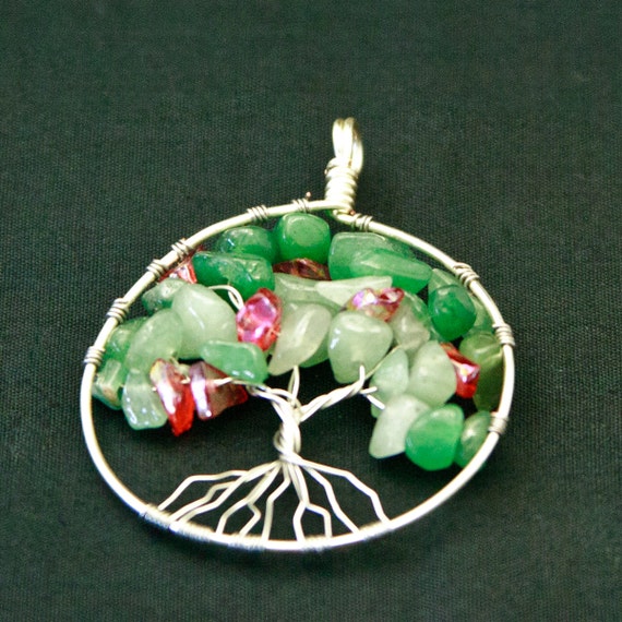 Handmade Tree of Life Pendant Wire Wrapped by DesignsbyAngelaRose