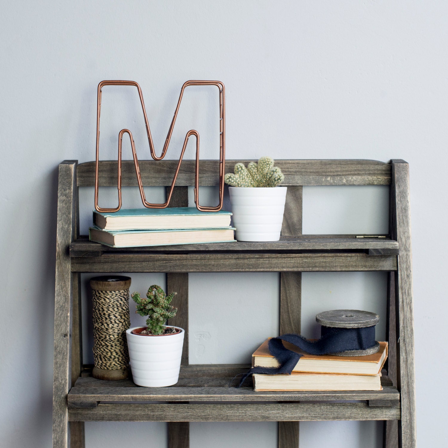 Copper Wire Letter 7th Anniversary Gift For Husband Wedding inside Copper Letters Home Decor