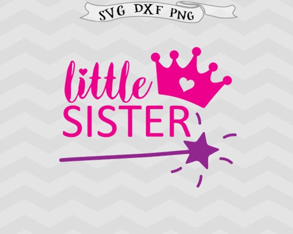 Download Little sister SVG files Sisters Svg Girl svg Princess svg ...