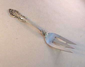El Grandee-Towle Sterling Cold Meat Fork