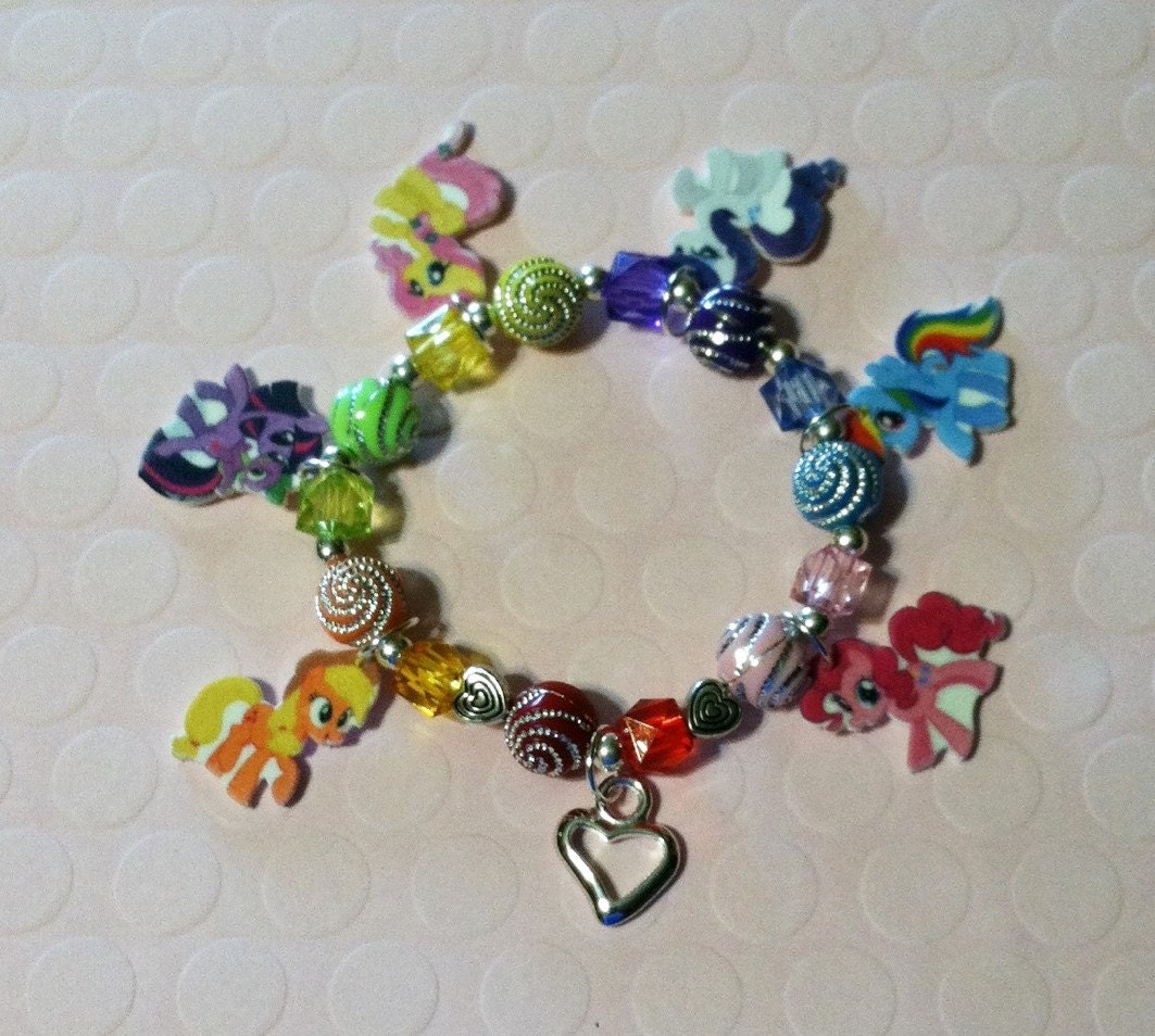 My Little Pony Charm Bracelet My Little Pony by Made4UBySisters2