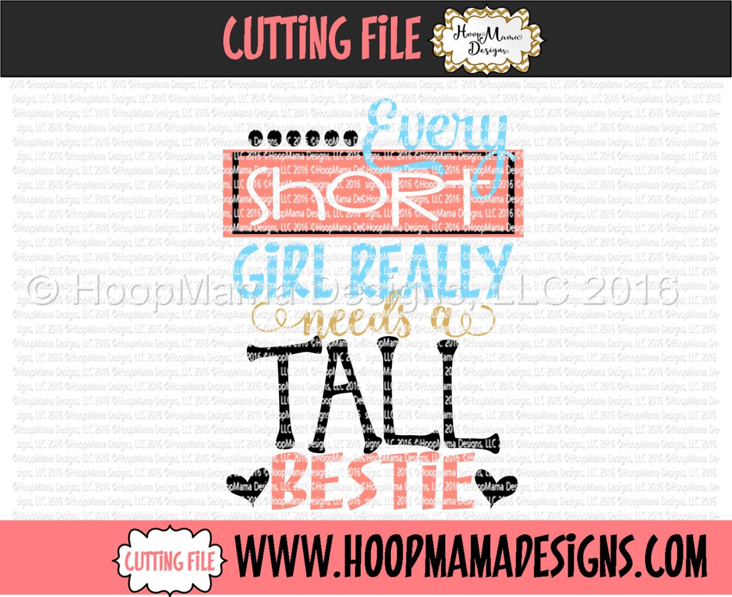 Download Every Short Girl Really Needs A Tall Bestie SVG DXF EPS and