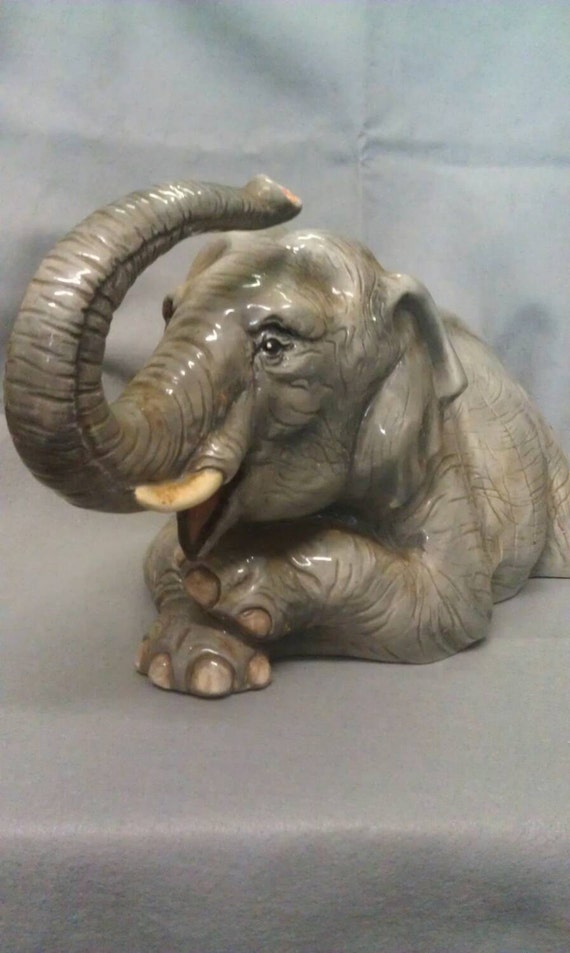 The Townsend's Porcelain Ceramic Elephant Figurine