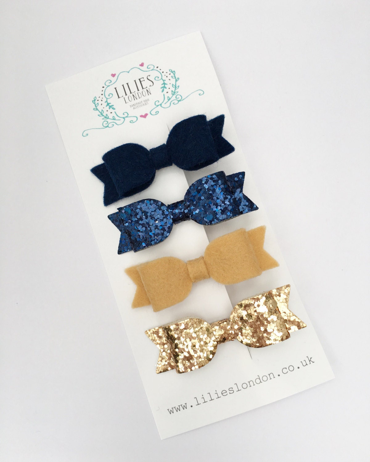 Stunning hair bows sparkly hair clips women's hair