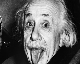 Einstein tongue | Etsy