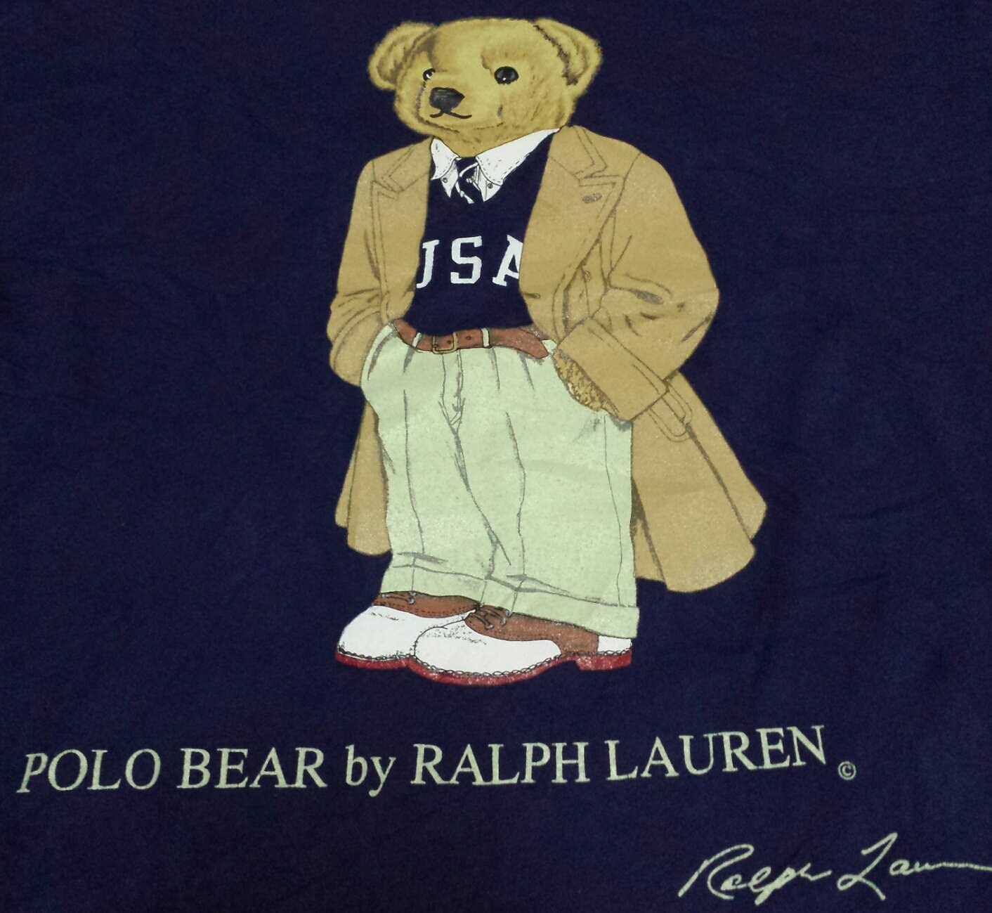 POLO BEAR by Ralph Lauren S size tshirt by VintageStuffGarage