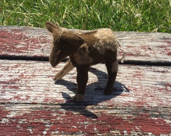 100% Wool Felt Stuffed Calf