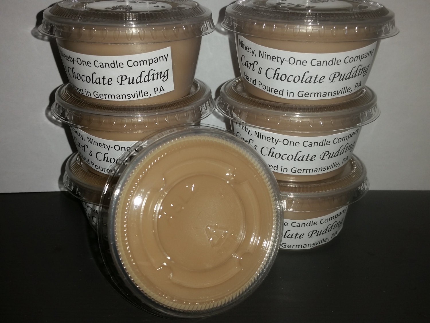 Carl's Chocolate Pudding Walking Dead Inspired Wax