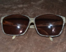 Lunettes Vintage Cerruti 1881 - Monture Acétate Ivoire Carrée - Taille 56/17 140 - Années 90, Jamais Portées - État Impeccable