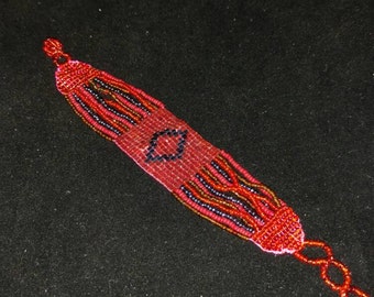 CLEARANCE *Red Seed Bead Bracelet