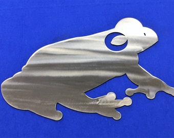 Frog Metal Wall Art forest Wild life Cabin Forest Skilwerx house Home Decor