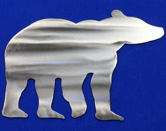 Bear Metal Wall Art forest Wild life Cabin Forest Skilwerx house Home Decor