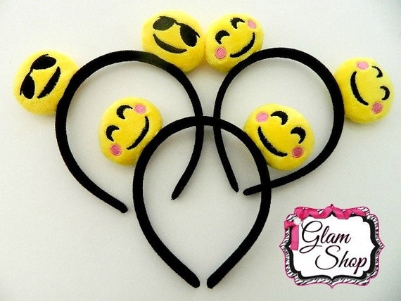 Emoji Headbands Set Of 3 Party Favors Gifts Emoji Birthday emoji-headbands-set-of-3-party-favors-gifts-emoji-birthday
