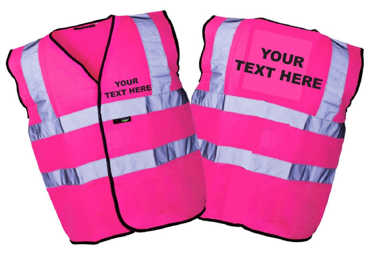 custom printed hi vis