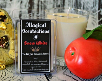 Snow White: Snow White Candle. (The Fairytale Princess Collection). Princess Candle. Disney Candle. Disney Gifts. Gifts for Girls. Apple.