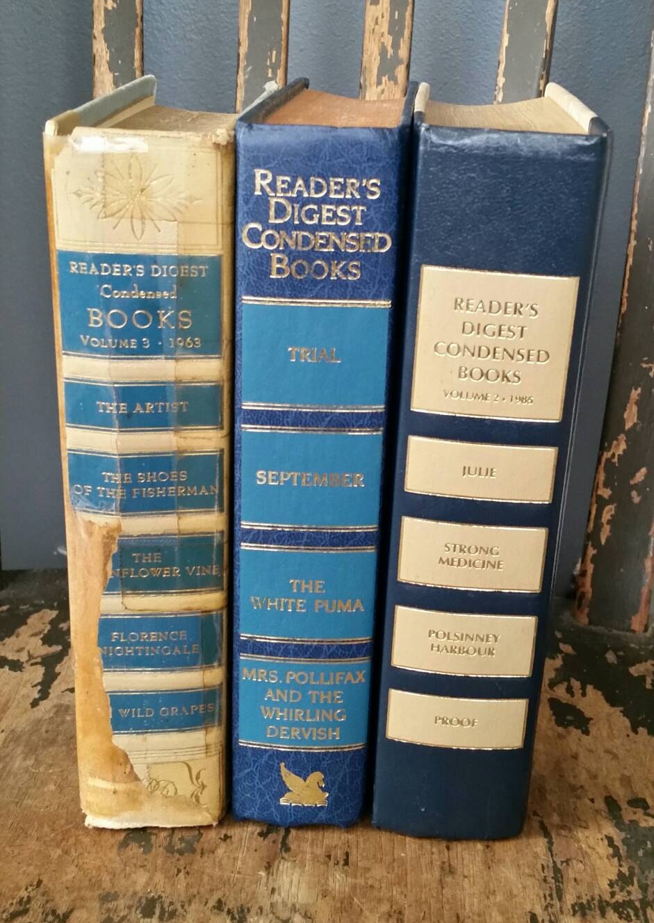 Readers Digest Condensed Books/Vintage By Ruralroutethrift On Etsy