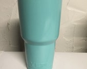 teal yeti mug