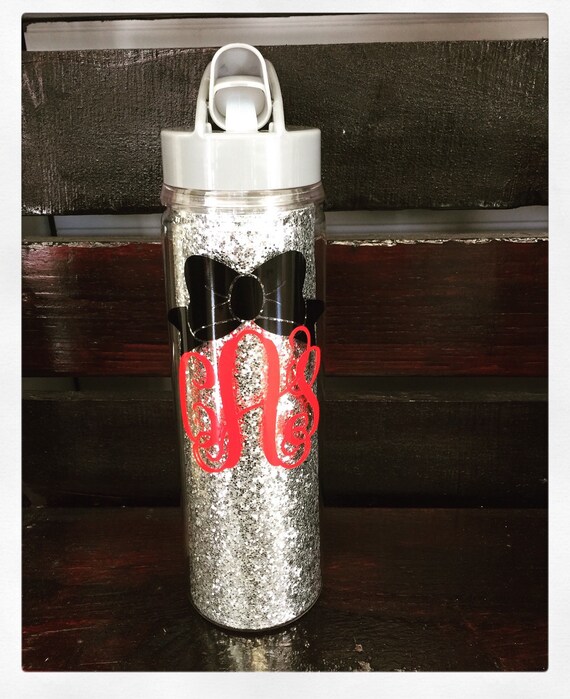 anthropologie monogram water bottle