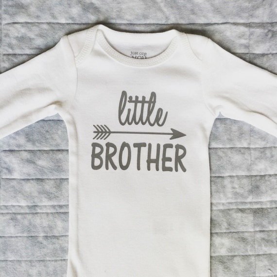 little brother baby outfit