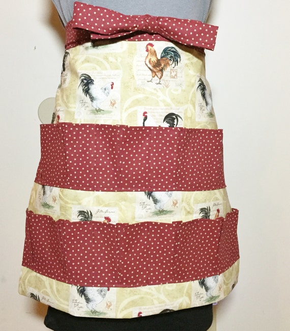 Egg Apron Egg Gathering Apron Egg Collecting by AmysRedThreads