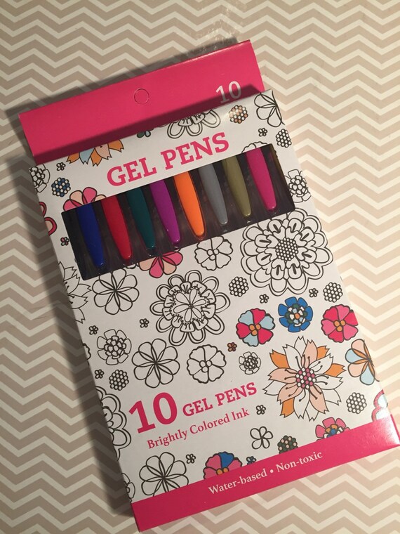 Target Dollar Spot Gel Pens