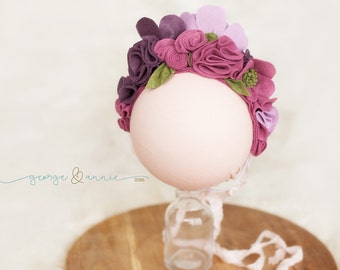 Felt Headpiece Baby Girl (Sitter) - Photography Prop
