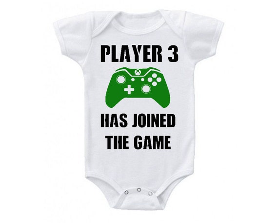 player 1 player 2 shirt and onesie