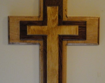 hand made wooden cross