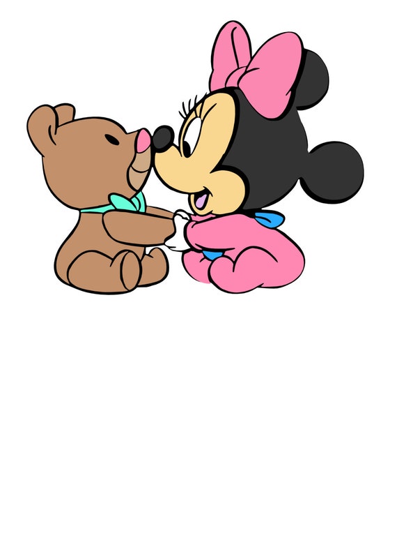 Download Items similar to Baby Minnie SVG, disney svg, minnie svg, baby svg, baby shower svg, minnie ...