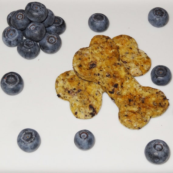 Items similar to Gourmet Blueberry Dog Treats. Homemade Blueberry Pie