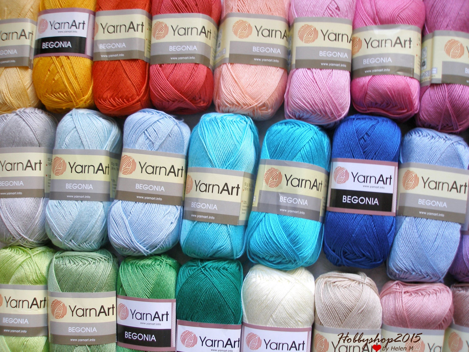 100 Mercerized cotton yarn crochet yarn by