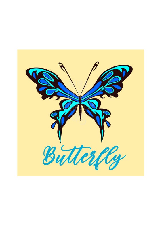 Butterfly Layered SVG Cut file Cricut explore file decal